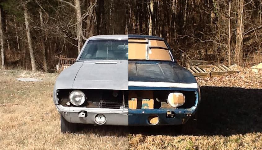Automotive dust-free blasting and restoration project by Lakelands (project 4)