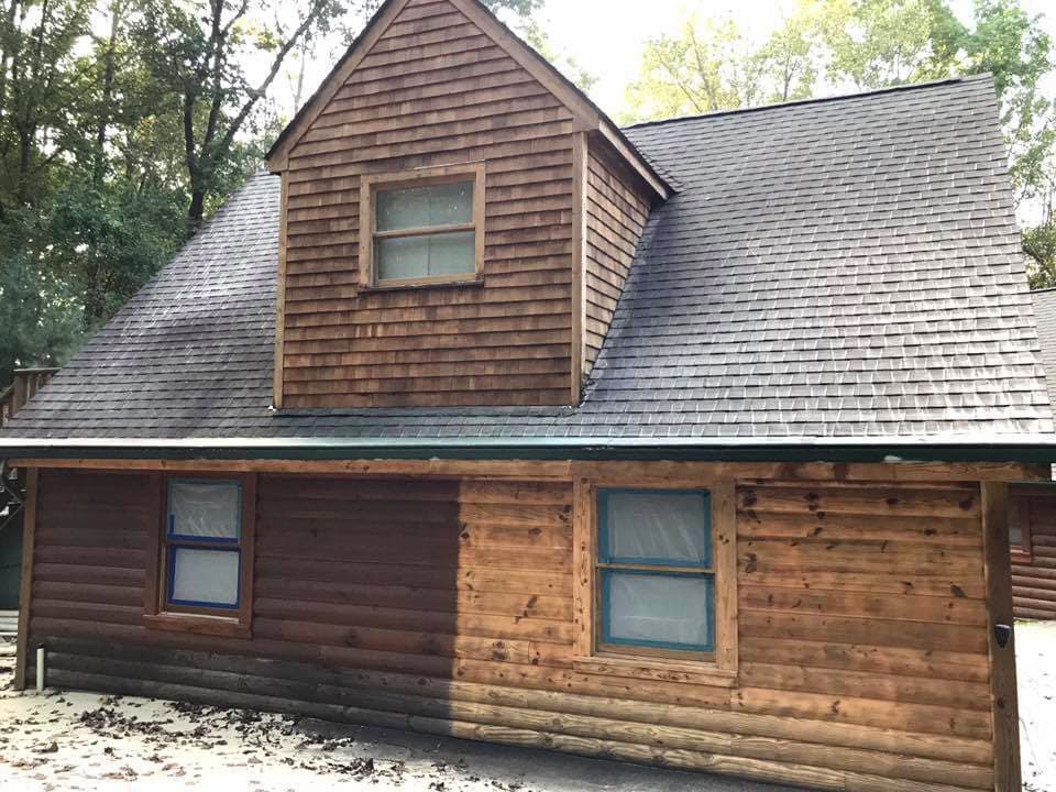 Residential dust-free blasting and restoration project by Lakelands (project 3)